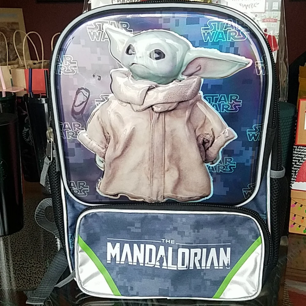 Star Wars The Mandalorian Grogu full size backpack The Child